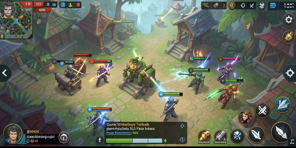 Menampilkan elemen gameplay SLG yang seru dan strategis.