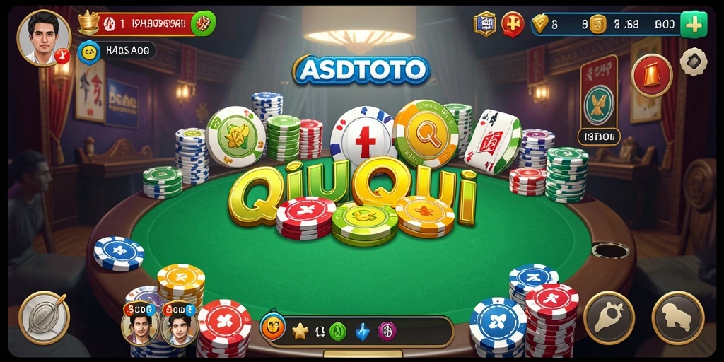 Tampilan screenshot utama ASDTOTO dengan gameplay QiuQiu yang menarik.