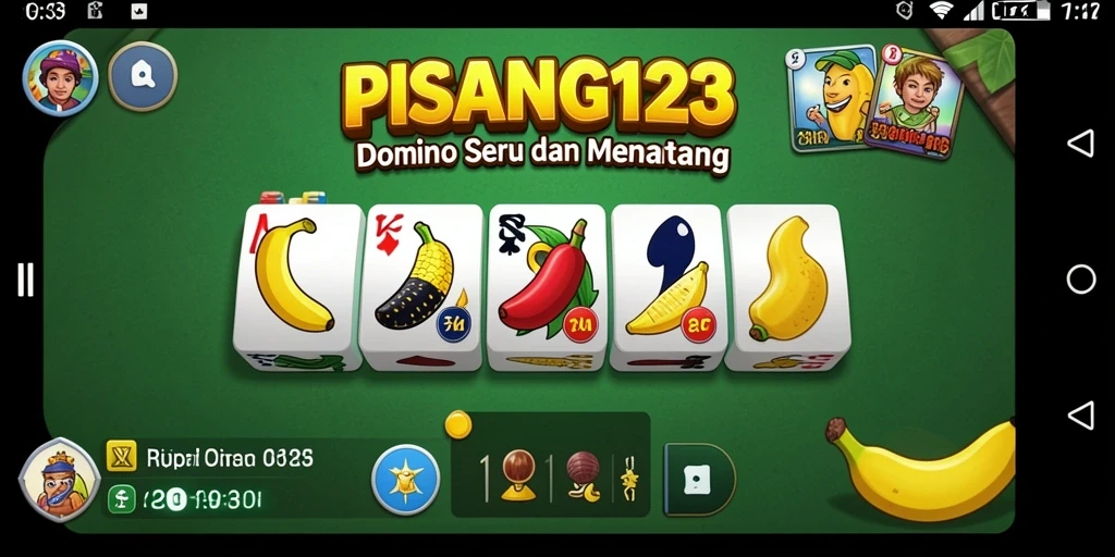 Screenshot gameplay PISANG123 dengan grafis menarik dan pemain aktif.