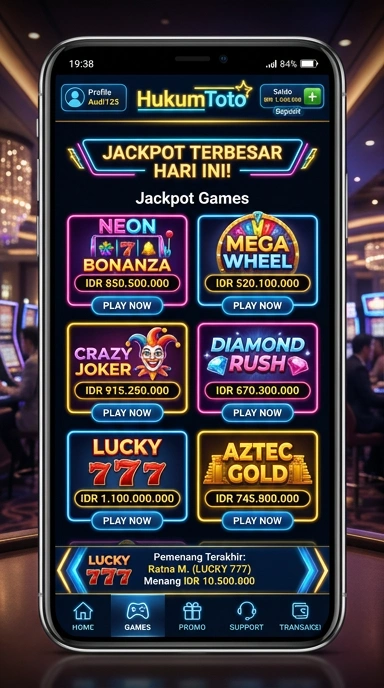 Screenshot dari proses pengunduhan aplikasi hukumtoto.